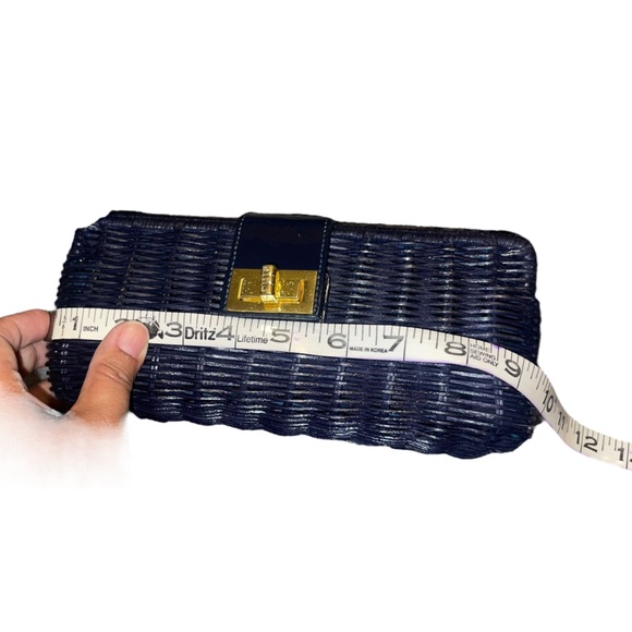 J. Crew wicker basket clutch - Picture 10 of 11